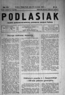 Podlasiak : tygodnik polityczno-społeczno-narodowy, poświęcony sprawom ludu podlaskiego R. 7 (1928) nr 40