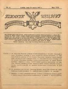 Dziennik Urzędowy Województwa Lubelskiego R.8 (1927) nr 6