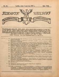 Dziennik Urzędowy Województwa Lubelskiego R.8 (1927) nr 10