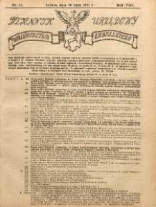 Dziennik Urzędowy Wojew&oacute;dztwa Lubelskiego R.8 (1927) nr 12