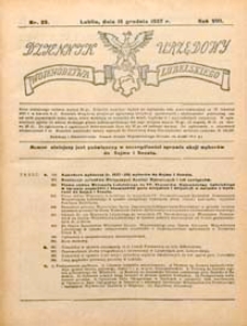 Dziennik Urzędowy Województwa Lubelskiego R.8 (1927) nr 25
