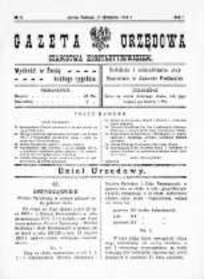 Gazeta Urzędowa Starostwa Konstantynowskiego R.1 (1919) nr 6