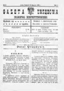 Gazeta Urzędowa Starostwa Konstantynowskiego R. 2 (1920) nr 2