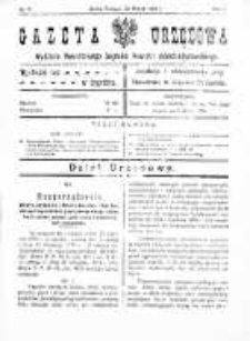 Gazeta Urzędowa Wydziału Powiatowego Sejmiku Powiatu Konstantynowskiego R. 2 (1920) nr 10