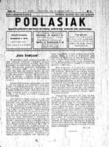 Podlasiak : tygodnik polityczno-społeczno-narodowy, poświęcony sprawom ludu podlaskiego R. 6 (1927) nr 3