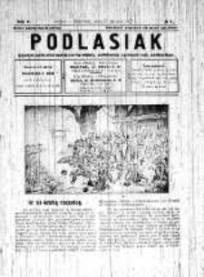 Podlasiak : tygodnik polityczno-społeczno-narodowy, poświęcony sprawom ludu podlaskiego R. 6 (1927) nr 4