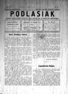 Podlasiak : tygodnik polityczno-społeczno-narodowy, poświęcony sprawom ludu podlaskiego R. 6 (1927) nr 10
