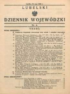 Lubelski Dziennik Wojewódzki 1945 nr 4