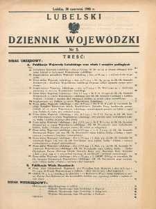 Lubelski Dziennik Wojewódzki 1945 nr 5