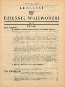 Lubelski Dziennik Wojew&oacute;dzki 1945 nr 6