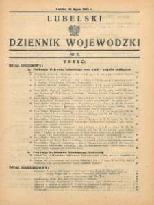 Lubelski Dziennik Wojewódzki 1945 nr 6
