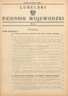 Lubelski Dziennik Wojewódzki 1947 nr 4