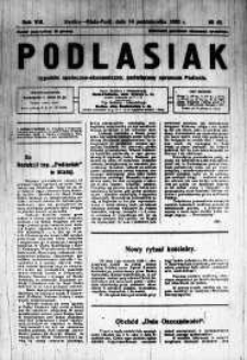 Podlasiak : tygodnik polityczno-społeczno-narodowy, poświęcony sprawom ludu podlaskiego R. 7 (1928) nr 42