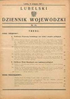 Lubelski Dziennik Wojewódzki 1947 nr 16
