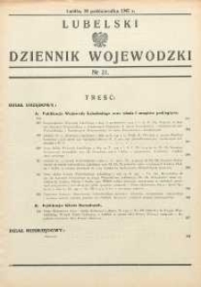 Lubelski Dziennik Wojewódzki 1947 nr 21
