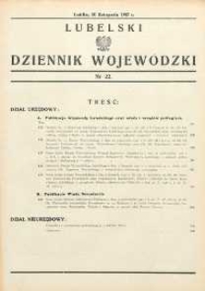 Lubelski Dziennik Wojewódzki 1947 nr 22
