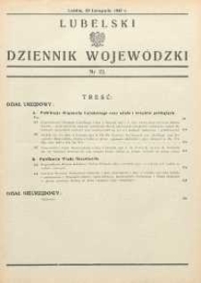 Lubelski Dziennik Wojewódzki 1947 nr 23