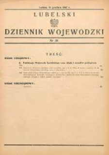 Lubelski Dziennik Wojewódzki 1947 nr 30