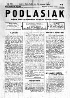Podlasiak : tygodnik polityczno-społeczno-narodowy, poświęcony sprawom ludu podlaskiego R. 8 (1929) nr 2