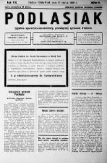 Podlasiak : tygodnik polityczno-społeczno-narodowy, poświęcony sprawom ludu podlaskiego R. 8 (1929) nr 10-11