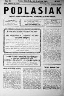 Podlasiak : tygodnik polityczno-społeczno-narodowy, poświęcony sprawom ludu podlaskiego R. 8 (1929) nr 21-22