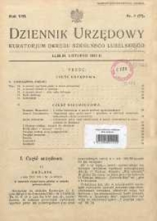 Dziennik Urzędowy Kuratorjum Okręgu Szkolnego Lubelskiego R. 8 (1935/1936) nr 3 (77)