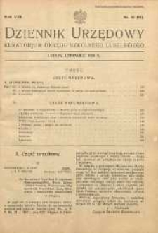 Dziennik Urzędowy Kuratorjum Okręgu Szkolnego Lubelskiego R.8 (1935/1936) nr 10 (84)