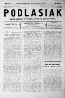 Podlasiak : tygodnik polityczno-społeczno-narodowy, poświęcony sprawom ludu podlaskiego R. 8 (1929) nr 48-49