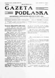 Gazeta Podlaska : czasopismo poświęcone sprawom Podlasia 1931 nr 3