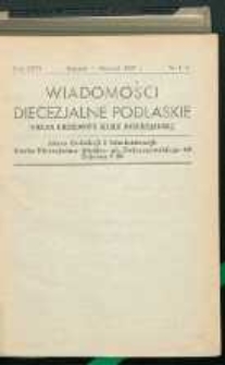 Wiadomości Diecezjalne Podlaskie R. 26 (1957) nr 1-8
