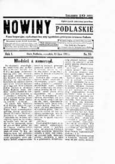 Nowiny Podlaskie: pismo bezpartyjne wychodzące dwa razy tygodniowo, poświęcone interesom Podlasia R. 1 (1931) nr 29