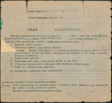 Zawiadomienie : [Inc.:] Spółdzielcza Księgarnia Nauczycielska w Białej Podlaskiej, niniejszym zawiadamiamy, że w dn. 28 marca 1943 r. [...] odbędzie się walne zgromadzenie członków Spółdzielni...