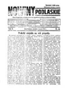 Nowiny Podlaskie: pismo bezpartyjne wychodzące dwa razy tygodniowo, poświęcone interesom Podlasia R. 2 (1932) nr 16