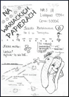 Na Wariackich Papierach R. 2 (1994/1995) nr 3 (8)