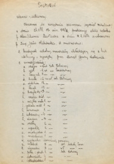 Protokół zdawczo-odbiorczy dot. Polskiej Rolniczej Szkoły Zawodowej Męskiej w Konstantynowie z dn. 03.02.1944 r.