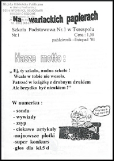 Na Wariackich Papierach R. 8 (2001) nr 1