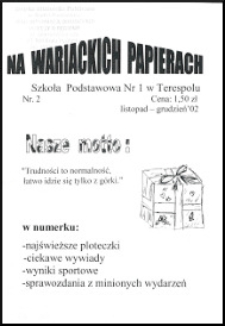 Na Wariackich Papierach R. 9 (2002) nr 2