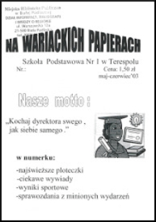 Na Wariackich Papierach R. 9 (2003) [nr 5]