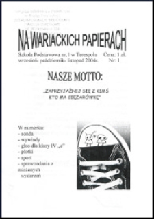 Na Wariackich Papierach R. 11 (2004) nr 1