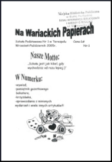 Na Wariackich Papierach R. 12 (2005) nr 1