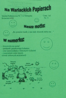 Na Wariackich Papierach R. 12 (2006) nr 5