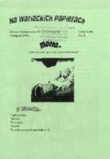 Na Wariackich Papierach R. 13 (2006) nr 2
