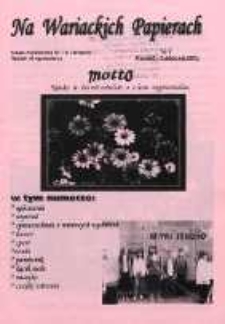Na Wariackich Papierach R. 14 (2007) nr 1