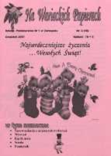 Na Wariackich Papierach R. 14 (2007) nr 3