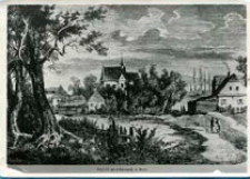 Biała Podlaska : kościół poreformacki w Biały (wg drzeworytu z 1871 r.)