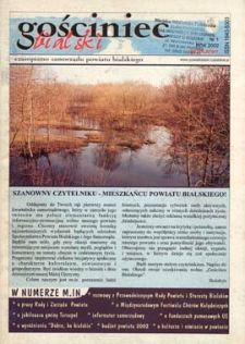 Gościniec Bialski : czasopismo samorządu powiatu bialskiego R. 1 (2002) nr 1