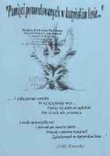 Na Wariackich Papierach R. 16 (2010) dod. specjalny "Pamięci pomordowanych w katyńskim lesie"