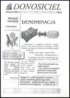 Donosiciel R. 1 (1995) nr 1