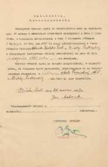 [Inc.:] Deklaracja : Niniejszym wyrażam zgodę na przydzielenie mnie [...] do pracy [...] w charakterze instruktora oświaty pozaszkolnej