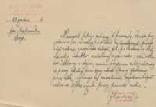 Opinia wystawiona nauczycielowi Janowi Makarukowi przez podinspektora szkolnego w Białej Podlaskiej J. Kondrackiego